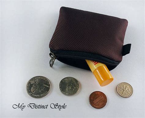nylon coin pouch
